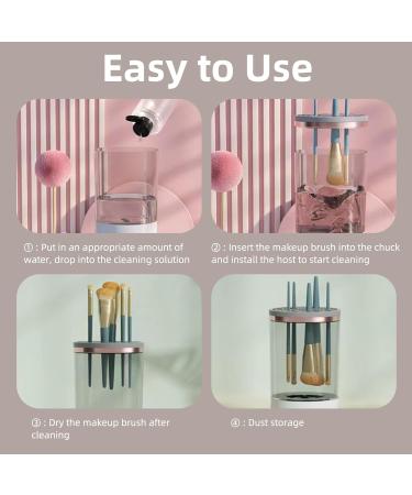 Portable Electric Make-Up Brush Cleaner & Dryer | All-in-One 7000r USB Automatic Spinner - Effortless Cleaning for Perfect Beauty - Buy Online on GoSupps.com