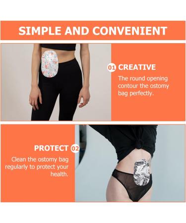 FOMIYES 2pcs Ostomy Bag Covers - Water Resistant Colostomy Bag Cover - Assorted Colors - 26x16x0.82cm - Buy Online on GoSupps.com
