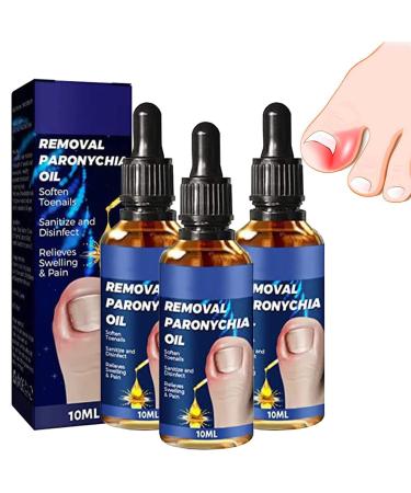 3 Pcs German Toenailcare Removal Paronychia Oil Paronychia for Repair and Improve Toenail Health