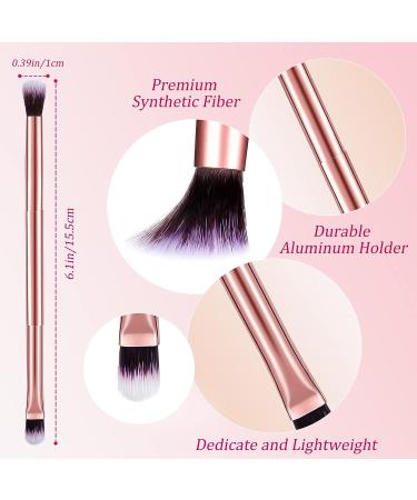 24 Pcs 2 in 1 Eyeshadow and Concealer Brush Set for Makeup Application - Buy Online on GoSupps.com
