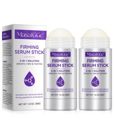 Lot de 2 s rums raffermissants au r tinol - Peptides de collag ne - Cr me anti-rides pour r duire les ridules lisser raffermir et raffermir le visage le cou et la m choire 30 g (Lot de 1)