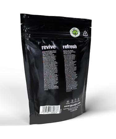 Gloveglu Men's Mega & Fresh Bundle: Football Goalkeeping Grip Enhancer MEGAGrip & GloveFresh Pack - Black One Size | Best Grip for Keepers - Buy Online on GoSupps.com