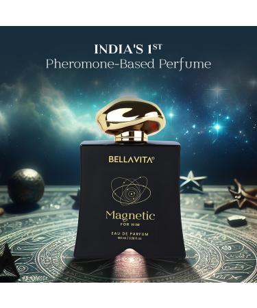 BELLA VITAS Mood Collection Magnetic Eau De Parfum for Him with Grapefruit Jasmine and Vanilla |Premium Long Lasting Fragrance Perfume for Men 100 ML - Buy Online on GoSupps.com