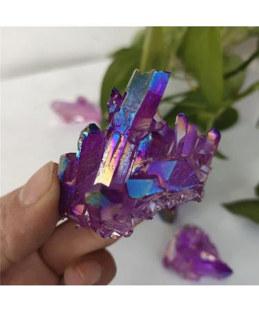 1pc Natural Quartz Crystal Cluster Ornaments Gemstone Cluster Home Fish Tank Garden Potted Plants Decoration Crystal Cluster 1pc As Shown 40-60g - Buy Online on GoSupps.com