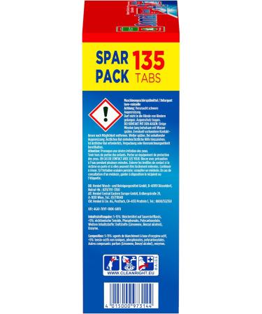 Somat Classic Dishwasher Tabs - 270 Count | Extra Power & Glass Protection | Daily Dish Cleaning | International Shipping - Buy Online on GoSupps.com