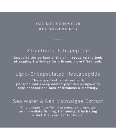 City Beauty Skin-Lifting Booster | Anti-Aging Serum | Lift & Tighten Sagging Skin | Peptides for Fine Lines & Wrinkles | Cruelty-Free Skin Care - Buy Online on GoSupps.com