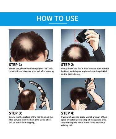 Professional Quality Hair Fibres - Medium Brown - Instantly Conceals Thinning Hair - Natural & Undetectable Solution for Men and Women - Buy Online on GoSupps.com