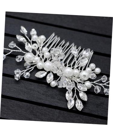 FRCOLOR 3 Pieces Hair Comb for the Bride Tiara Bridal Hair Comb Bridal Comb Crystal Headwear Accessories Banquet - Buy Online on GoSupps.com