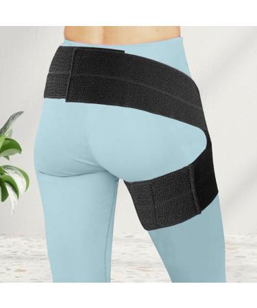 DOERDO DD Gear Groin Support Brace - Adjustable Hip Flexor & Hamstring Wrap for Sciatica Relief - Unisex - Buy Online on GoSupps.com