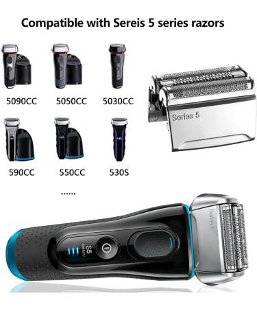 Darohz 52S for Braun Series 5 Electric Shaver Replacement Head - Compatible With Series5 Shavers 5020s 5030 5030s 5040 5040s 5050 5090 etc by Models(2pcs) - Buy Online on GoSupps.com
