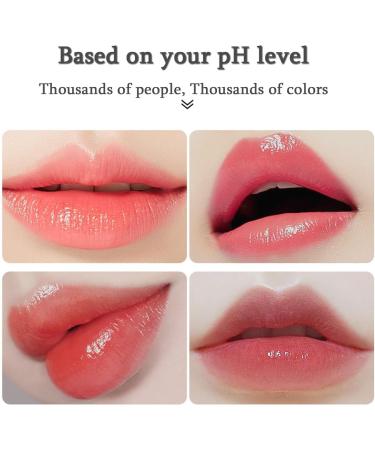 Rouge l vres changeant de couleur sans transfert effet feuille d'or pour femme longue tenue 24 h rouge l vres hydratant en gel e de fleurs pH r actif rose personnalis (3PCS) - Buy Online on GoSupps.com