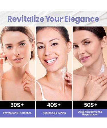 Tighten&Lift Neck Cream Neck Firming Cream Anti-Aging Neck Cream for Tightening and Wrinkles Anti Wrinkle Moisturizing Neck Cream Neck Tightening Creams That Work Smoothing Double Chin Neck Cream - Buy Online on GoSupps.com
