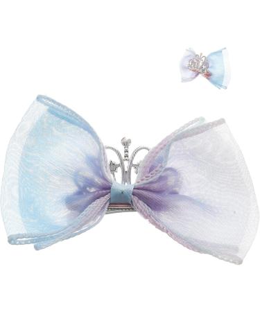 FRCOLOR Colored Hair Bow Clip bow hairpin bow clips bow clips princess crown clip prom party bows cute birthday crown princess bows s bows Mesh crown child little Kids Ribbon Bows Clips - Buy Online on GoSupps.com