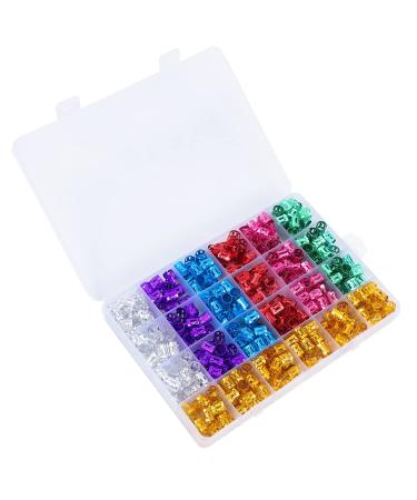 400PCS Multi-Colored Dreadlocks Beads Hair Decorations - Adjustable Metal Cuffs Braiding Hair Accessories - Buy Online on GoSupps.com