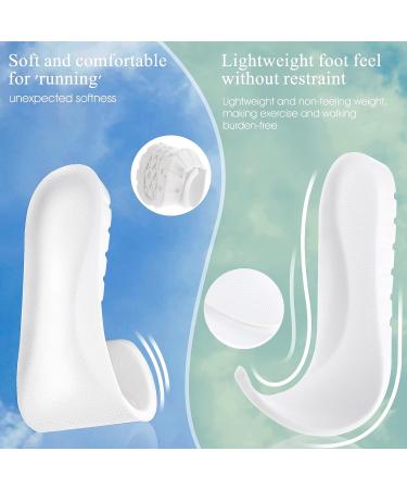 WLLHYF Ultra-Soft Sports Insoles - Memory Foam Shoe Inserts for Height Increase & Shock Absorption - Breathable, Deodorant, High Elastic - 25.5cm Unisex - Buy Online on GoSupps.com