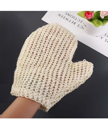 Natural Sisal Bath Glove | Deep Cleaning & Spa Massage Tool for Men & Women | Eco-Friendly Shower Accessory - Buy Online on GoSupps.com