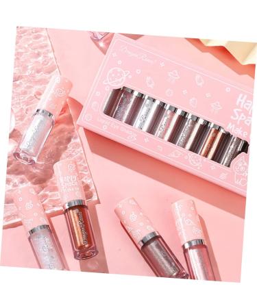 PAMINGONO 8pcs Eye Shadow Pigmented Makeup Pallet Glitter Eye Makeup Eye Glitter Makeup Liquid Eyeshadow - Buy Online on GoSupps.com