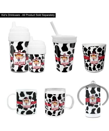 Personalized Cowprint Cowgirl Toddler Sippy Cup - RNK Shops - Buy Online on GoSupps.com