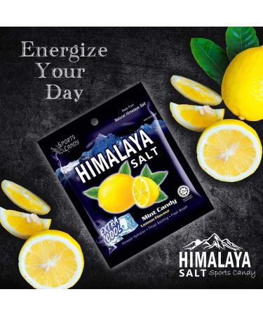 Buy Big Foot Himalaya Salt Candy - Lemon Mint Flavor (Pack of 12) | International Shipping Available - Buy Online on GoSupps.com