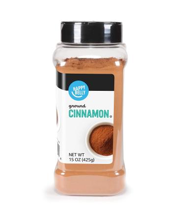 Happy Belly Cinnamon Ground - 15 Ounces | Premium Quality Spice for Cooking and Baking - Buy Online on GoSupps.com
