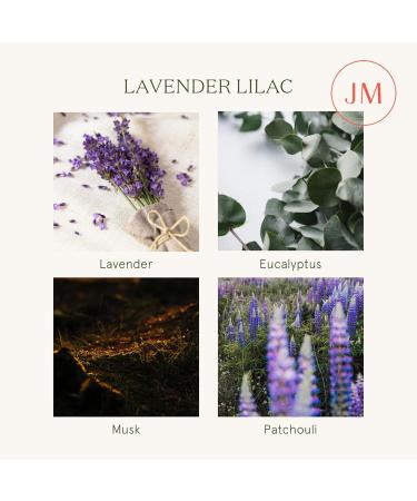 La Jolie Muse Lavender Scented Candle - Luxury Aromatherapy Gift for Women, 80 Hours Long Burning, Stress Relief - 12.3oz - Buy Online on GoSupps.com