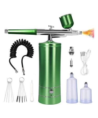 kzxbty Part Kit Auto Handheld Sprayer with 0.3mm Tip Portable Air Brushes for Painting Tattoo Nail Art Model Coloring