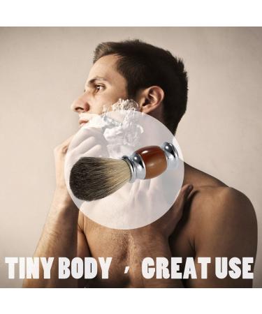 FESJOY Professional Shave Brush - Resin Handle Barber Tool for Men | Premium Beard Cleaning & Shaving Appliance - Buy Online on GoSupps.com