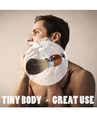 Professional Pure Badger Hair Shaving Brush with Resin Handle - Best Barber Tool for Men's Facial & Beard Care - Buy Online on GoSupps.com