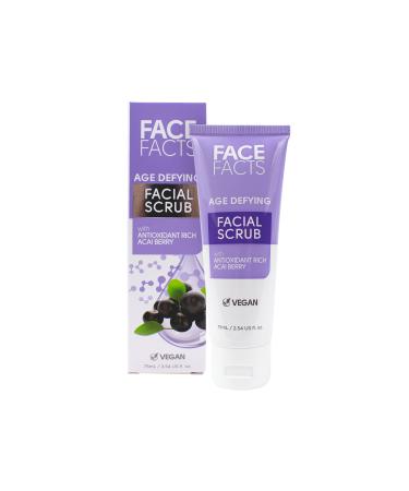 Face Facts Age Defying Facial Scrub | Acai Berry | 75ml