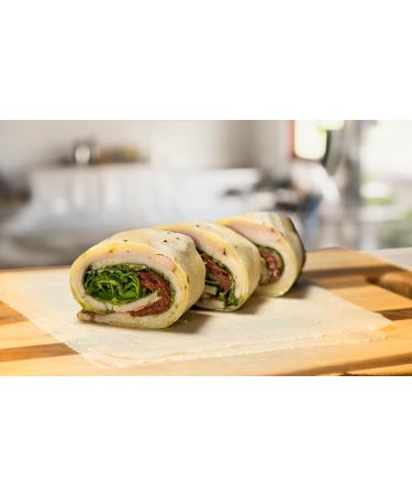 NUCO Organic Turmeric Coconut Wraps - 5 Pack (14g Each) | Healthy Gluten-Free Alternative - Buy Online on GoSupps.com