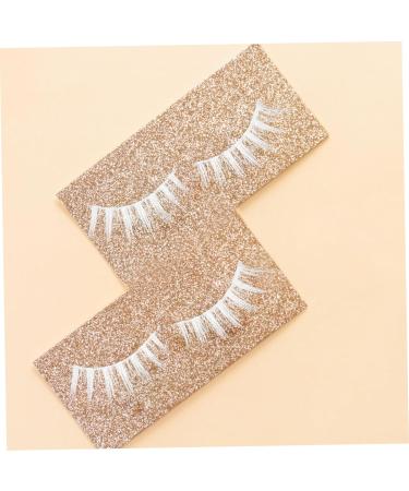Beaupretty 3 Pairs extend prom Accessories natural eyelashes Fake eyelashes 3d make up cosmetic cosmetics natural cosplay Japan eyelash cross japanese lashes white artificial - Buy Online on GoSupps.com