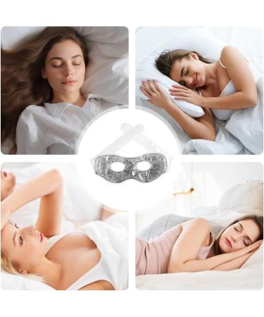 Tuxxjzm Gel eye cover cold compress for eyes hotcold compress eye cover reusable gel spa eye covers with beads gel eye cover for Silver - Buy Online on GoSupps.com