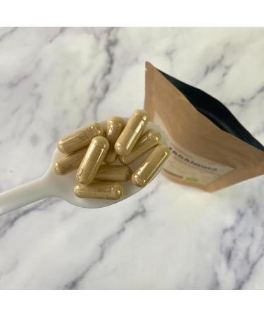 Cupplement | Ashwagandha Capsules 60 Pcs | 500 MG per Organic Capsules | Top Quality | Mushroom | 2 measurements per day - Buy Online on GoSupps.com