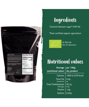 Lotao Organic Coconut Sugar - Healthy Natural Sweetener for Baking, Cooking, Coffee, Tea - Vegan, Non GMO, Gluten Free, Paleo - 35 oz - Buy Online on GoSupps.com