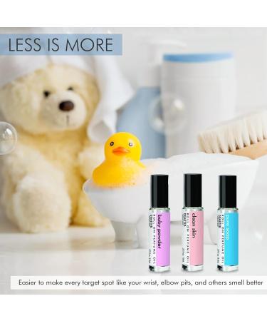 DEMETER Fragrance Library Classic Roll On Perfume Oil Set - 6 Unique Scents: Baby Powder Kitten Fur Pure Soap Pixie Dust Clean Skin Jasmine International Shipping Available - Buy Online on GoSupps.com