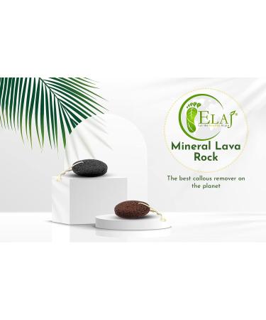 Elaj Pumice Stone Feet Scrubber - Natural Lava Rock Callus Remover for Soft Feet - Exfoliates Dry Skin, Promotes Foot Health - Women's Foot Care Tool - Buy Online on GoSupps.com