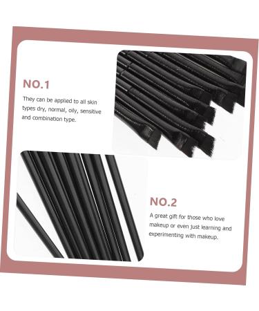 VINTORKY 12pcs Eyeliner Brush Eye Shadow Brush Eye Makeup Brushes Brow Brush Eye Pencil Brush Cosmetic Brush 14.5x0.7x0.5cm Black - Buy Online on GoSupps.com