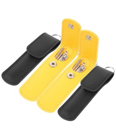 IWOWHERO 4Sets Reusable Ear Cleaner Tools Convenient Ear Wax Remover Kit for Ear Durable and Wear Resistant Design Includes