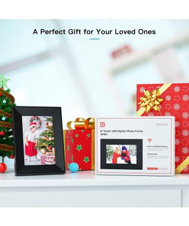 Digital Picture Frame Dreamtimes 8 Inch WiFi Digital Photo Frame with IPS HD Touch Screen  Latest Upgraded Version  US Design  Easy Setup to Share Photos or Videos Remotely via AiMOR App from Anywhere - Buy Online on GoSupps.com