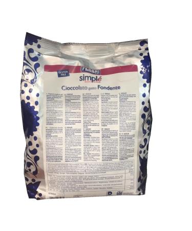 Simple dark chocolate, by Fabbri 1.5 kg