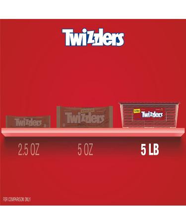 TWIZZLERS Twists Strawberry Chewy Candy - Halloween Edition - 5 lbs - Buy Online on GoSupps.com