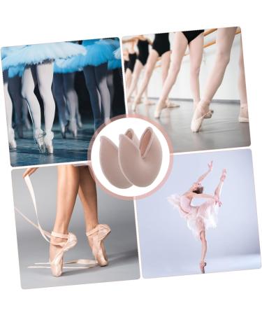 Healvian Silicone Gel Soft Slippers Pointed Heel Toe Protectors - Beige 10X9.5cm - Buy Online on GoSupps.com