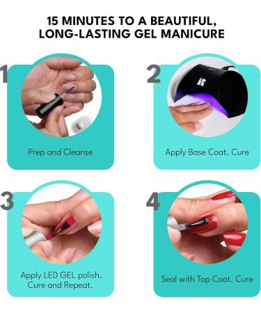 Red Carpet Manicure LED Gel Nail Polish - Teal We Meet Again 9ml - Buy Online on GoSupps.com