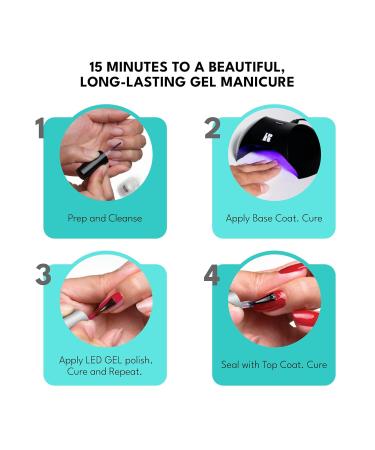 Red Carpet Manicure Fortify & Protect: Long-Lasting Gel Nail Polish with Vitamin A & Biotin - All Bundled Up for International Shipping - Buy Online on GoSupps.com