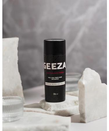 Geeza Hair Building Fibres - Hair Loss Concealer for Thinning Hair - Hairline Enhancer Make Thin Hair and Bald Patches Apeear Full (Dark Brown) - Buy Online on GoSupps.com