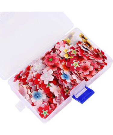 Small Flower Cupcake Decoration Wooauto Cake Flower Topper Edible Flowers Edible Flowers Paper Cake Decoration Birthday Party Food Decorations One Size 440pcs - Buy Online on GoSupps.com