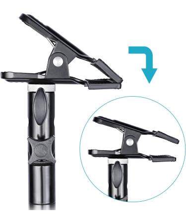 Neewer 2 PCS Heavy Duty Metal Clamp Holder with 5/8 Light Stand Attachment - Ideal for Photo Studio and Reflector - Buy Online on GoSupps.com