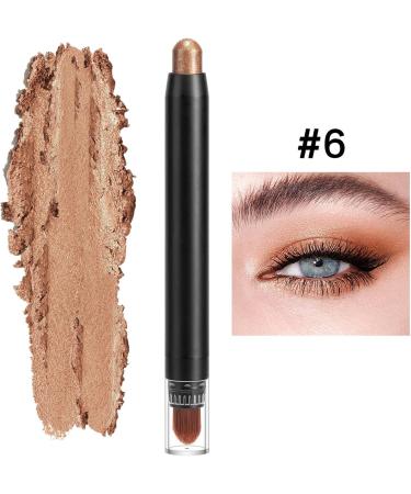 Eye Shadow Sticks 3 Shimmer Eyeshadow Pencil - Cream Shadow Pencil with Brush Head for Waterproof Long Lasting Smoky Eye Makeup - Buy Online on GoSupps.com
