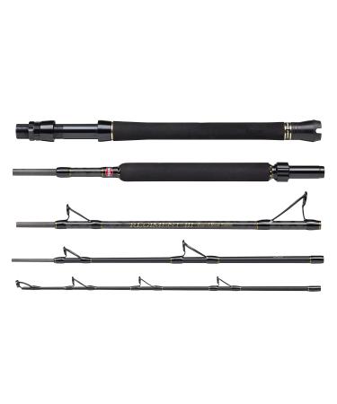 PENN Regiment III Travel Boat Rod Saltwater Sea Fishing Rod Multi-Section Protective Cordura Transport Tube 2.13m |20-30lb