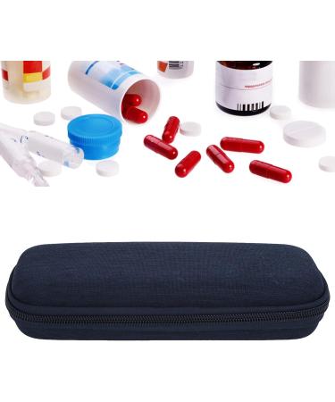 Insulin Cooler Travel Case - Portable Diabetes Organizer for Insulin Pens and Supplies (Navy Blue) - Buy Online on GoSupps.com